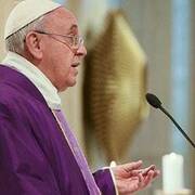 El Papa habla de la alegría, fundada en la fe, a horas de iniciar la Semana Santa