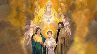 Familia de Nazaret, imagen sacramental de la Familia Trinitaria