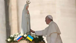 Video de la celebración en que el Papa Consagra Rusia y Ucrania al Inmaculado Corazón de María