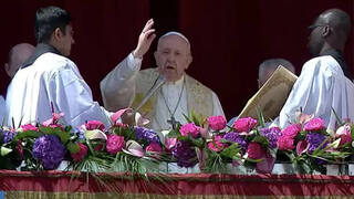 Video: Papa Francisco imparte la Bendición Urbi et Orbi e Indulgencia Plenaria por la Pascua de Resurrección 2022