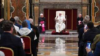 El Papa valora el legado de Santo Tomas: “Es un modelo de teología que nace y crece en la atmósfera de la adoración”