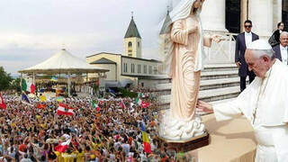 El Papa a los jóvenes reunidos en Medjugorje: “Sólo Dios puede darte la verdadera felicidad. Como María, sepan darle su «sí» incondicional”