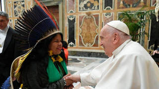 El Papa Francisco resalta el conocimiento indígena para hacer frente a la crisis climática