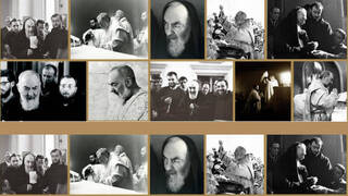 10 inéditas imágenes de padre Pío