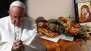 ¿Qué inspira a Papa Francisco el dejarle cartas a San José Dormido bajo su imagen? Monje maronita lo revela